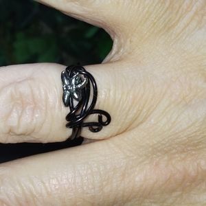 Dragonfly Ring Handmade size 7